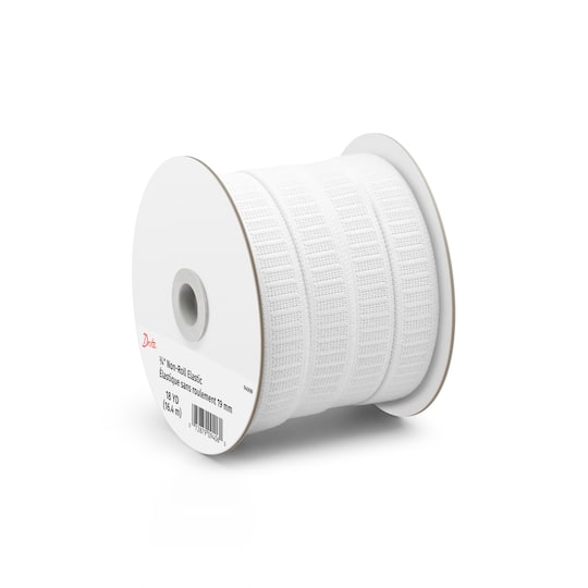 Dritz® 3/4" White Non-Roll Elastic